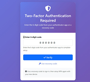 Quy trình xác thực Multi-Factor Authentication trên GP247